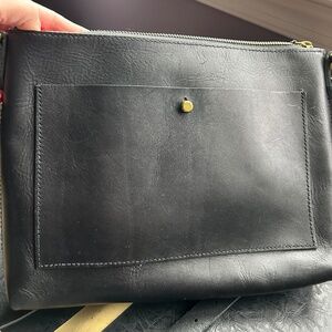 Madewell Black The Transport Shoulder Crossbody Bag